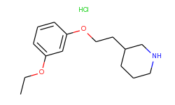 3-[2-(3-ethoxyphenoxy)ethyl]piperidine hydrochloride