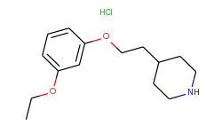 4-[2-(3-ethoxyphenoxy)ethyl]piperidine hydrochloride