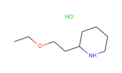 2-(2-ethoxyethyl)piperidine hydrochloride