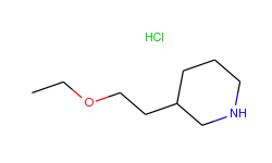 3-(2-ethoxyethyl)piperidine hydrochloride