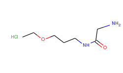 2-amino-n-(3-ethoxypropyl)acetamide hydrochloride