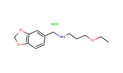 benzo[1,3]dioxol-5-ylmethyl-(3-ethoxy-propyl)-amine hydrochloride