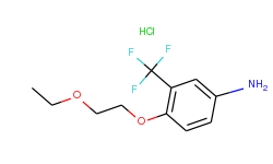 4-(2-ethoxyethoxy)-3-(trifluoromethyl)aniline hydrochloride