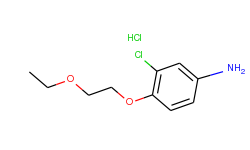 3-chloro-4-(2-ethoxyethoxy)aniline hydrochloride
