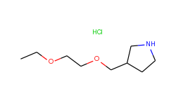 3-[(2-ethoxyethoxy)methyl]pyrrolidine hydrochloride