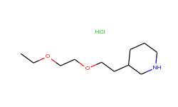 3-[2-(2-ethoxyethoxy)ethyl]piperidine hydrochloride