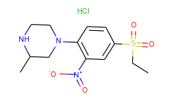 1-[4-(ethylsulfonyl)-2-nitrophenyl]-3-methylpiperazine hydrochloride