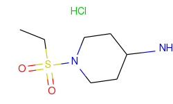 1-(ethylsulfonyl)piperidin-4-amine hydrochloride