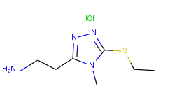 2-(5-ethylsulfanyl-4-methyl-4h-[1,2,4]triazol-3-yl)-ethylamine hydrochloride