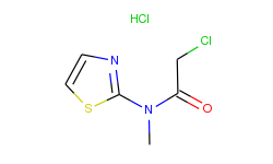 2-chloro-n-methyl-n-thiazol-2-yl-acetamide hydrochloride