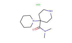 n,n-dimethyl-4-(piperidin-1-yl)piperidine-4-carboxamide hydrochloride