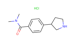 n,n-dimethyl-4-(pyrrolidin-3-yl)benzamide hydrochloride