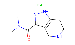n,n-dimethyl-4,5,6,7-tetrahydro-1h-pyrazolo-[4,3-c]pyridine-3-carboxamide hydrochloride