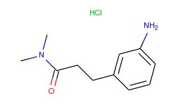 3-(3-aminophenyl)-n,n-dimethylpropanamide hydrochloride