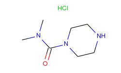 piperazine-1-carboxylic acid dimethylamide hydrochloride