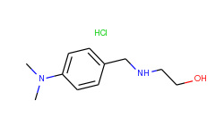 2-(4-dimethylamino-benzylamino)-ethanol hydrochloride