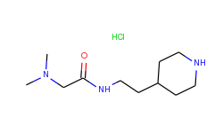 2-dimethylamino-n-(2-piperidin-4-yl-ethyl)-acetamide hydrochloride