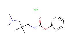 phenyl n-[3-(dimethylamino)-2,2-dimethylpropyl]-carbamate hydrochloride