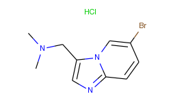 (6-bromoimidazo[1,2-a]pyridin-3-yl)-n,n-dimethylmethanamine hydrochloride