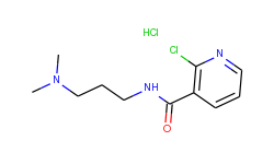 2-chloro-n-[3-(dimethylamino)propyl]nicotinamide hydrochloride