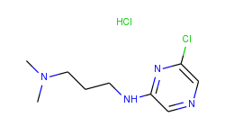 n1-(6-chloro-2-pyrazinyl)-n3,n3-dimethyl-1,3-propanediamine hydrochloride
