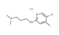 n1-(5-bromo-4-methyl-2-pyridinyl)-n3,n3-dimethyl-1,3-propanediamine hydrochloride