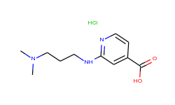 2-{[3-(dimethylamino)propyl]amino}-isonicotinic acid hydrochloride