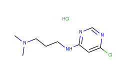 n1-(6-chloro-4-pyrimidinyl)-n3,n3-dimethyl-1,3-propanediamine hydrochloride