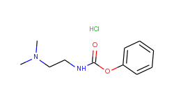 phenyl n-[2-(dimethylamino)ethyl]carbamate hydrochloride