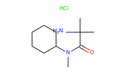 2-amino-n-cyclohexyl-n,2-dimethylpropanamide hydrochloride