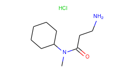 3-amino-n-cyclohexyl-n-methylpropanamide hydrochloride