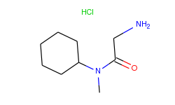 2-amino-n-cyclohexyl-n-methylacetamide hydrochloride