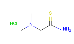 Ethanethioamide, 2-(dimethylamino)-, monohydrochloride