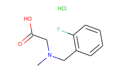 [(2-fluoro-benzyl)-methyl-amino]-acetic acid hydrochloride