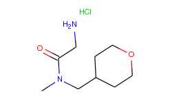 2-amino-n-methyl-n-(tetrahydro-2h-pyran-4-ylmethyl)acetamide hydrochloride