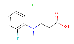 3-[(2-fluoro-phenyl)-methyl-amino]-propionic acid hydrochloride