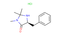 (5s)-(-)-2,2,3-trimethyl-5-benzyl-4-imidazolidinone mono hydrochloride