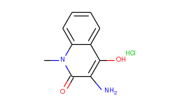 3-amino-4-hydroxy-1-methylquinolin-2(1h)-one hydrochloride