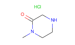 Piperazinone, 1-methyl-, monohydrochloride