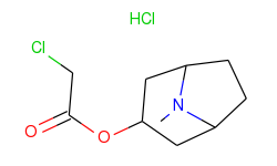 chloro-acetic acid 8-methyl-8-aza-bicyclo[3.2.1]oct-3-yl ester hydrochloride