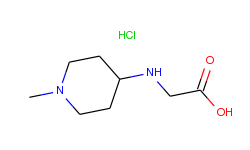 (1-methyl-piperidin-4-ylamino)-acetic acid hydrochloride