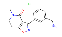 3-(3-aminomethyl-phenyl)-5-methyl-6,7-dihydro-5h-isoxazolo[4,5-c]pyridin-4-one hydrochloride