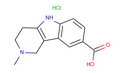 2-methyl-2,3,4,5-tetrahydro-1h-pyrido[4,3-b]-indole-8-carboxylic acid hydrochloride