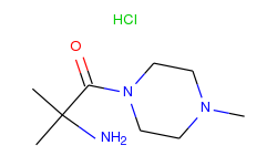 2-amino-2-methyl-1-(4-methyl-1-piperazinyl)-1-propanone hydrochloride