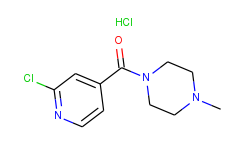 1-(2-chloroisonicotinoyl)-4-methylpiperazine hydrochloride