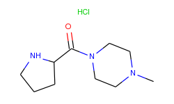 (4-methyl-1-piperazinyl)(2-pyrrolidinyl)methanone hydrochloride