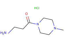 3-amino-1-(4-methyl-1-piperazinyl)-1-propanone hydrochloride