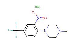 1-methyl-4-[2-nitro-4-(trifluoromethyl)phenyl]-piperazine hydrochloride