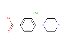 4-(4-methylpiperazin-1-yl)benzoic acid hydrochloride