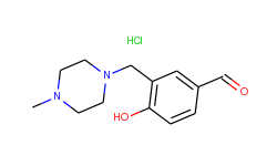 4-hydroxy-3-(4-methyl-piperazin-1-ylmethyl)-benzaldehyde hydrochloride